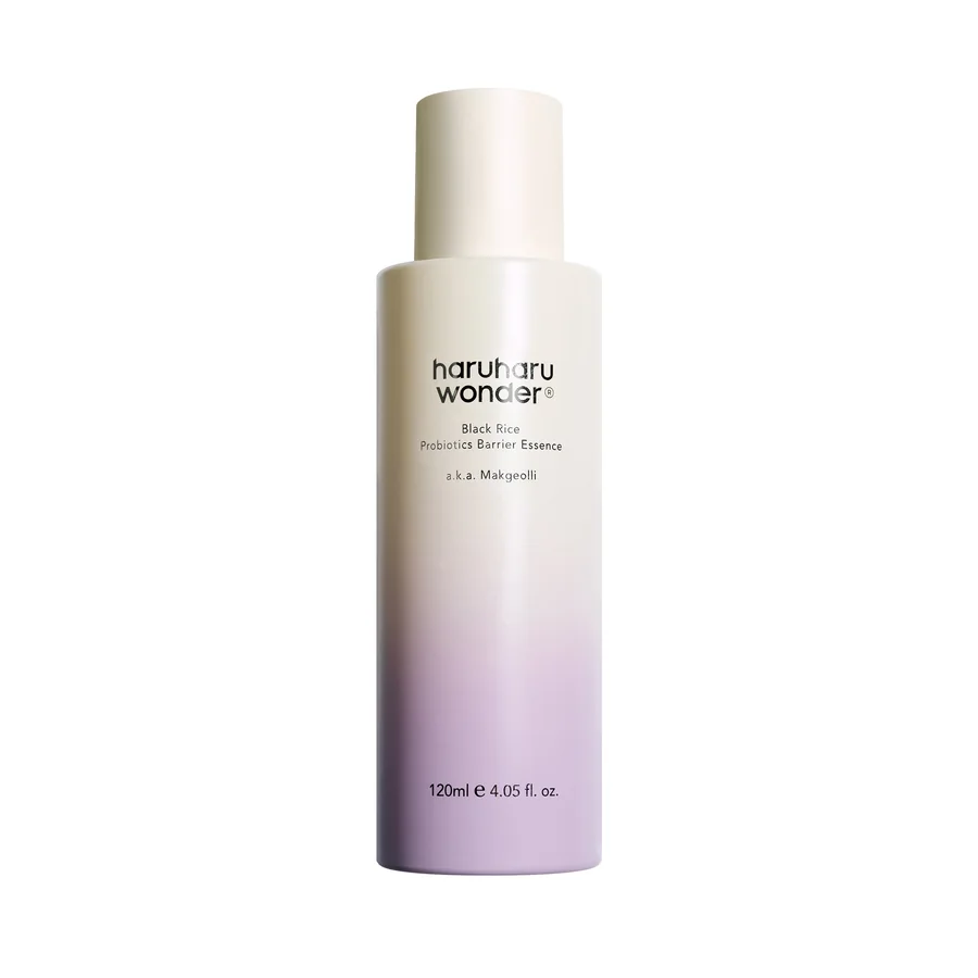 Haruharu Wonder Black Rice Probiotics Barrier Essence, 120 mL bottle